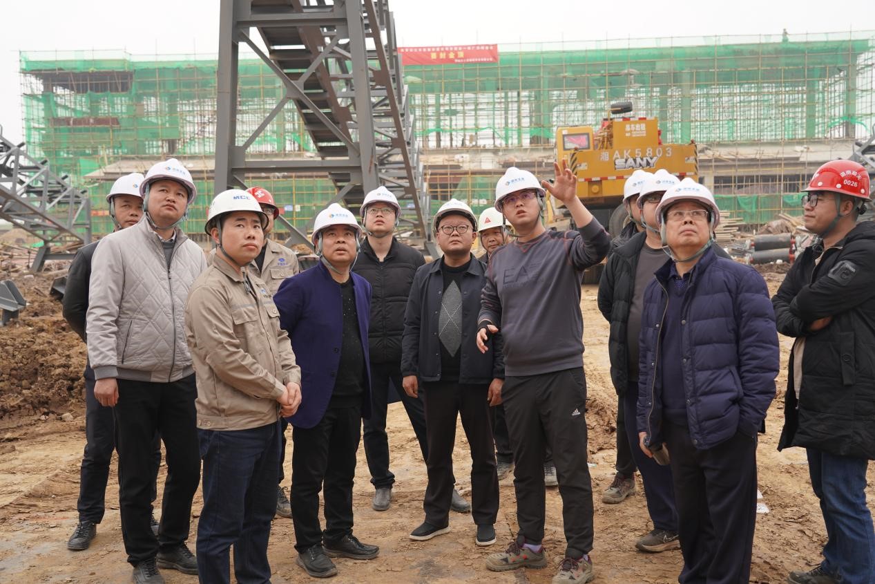 沅江市市长罗必胜调研球友会（中国）有限公司官网沅江机制砂和砂石集散中心建设项目